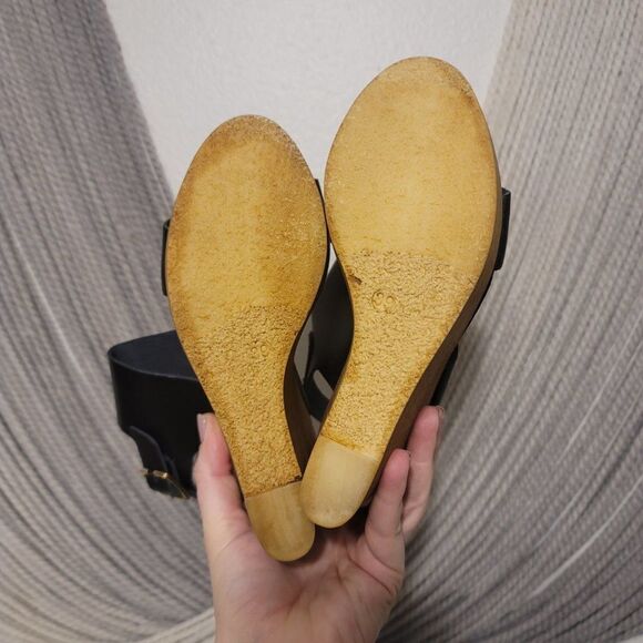 Steve Madden Baasil Wedge Heels Sz 39 (US-8.5) - Picture 7 of 9